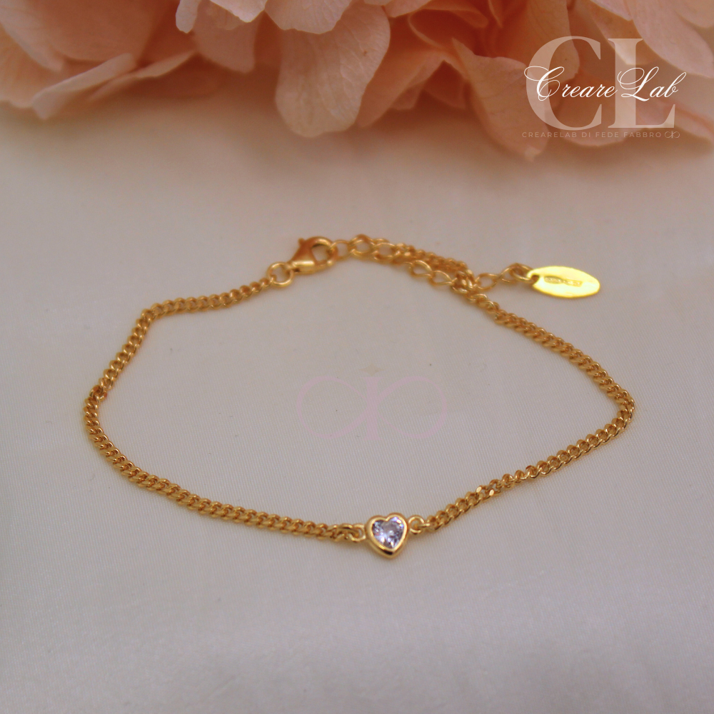 Bracciale Regjine di cûr