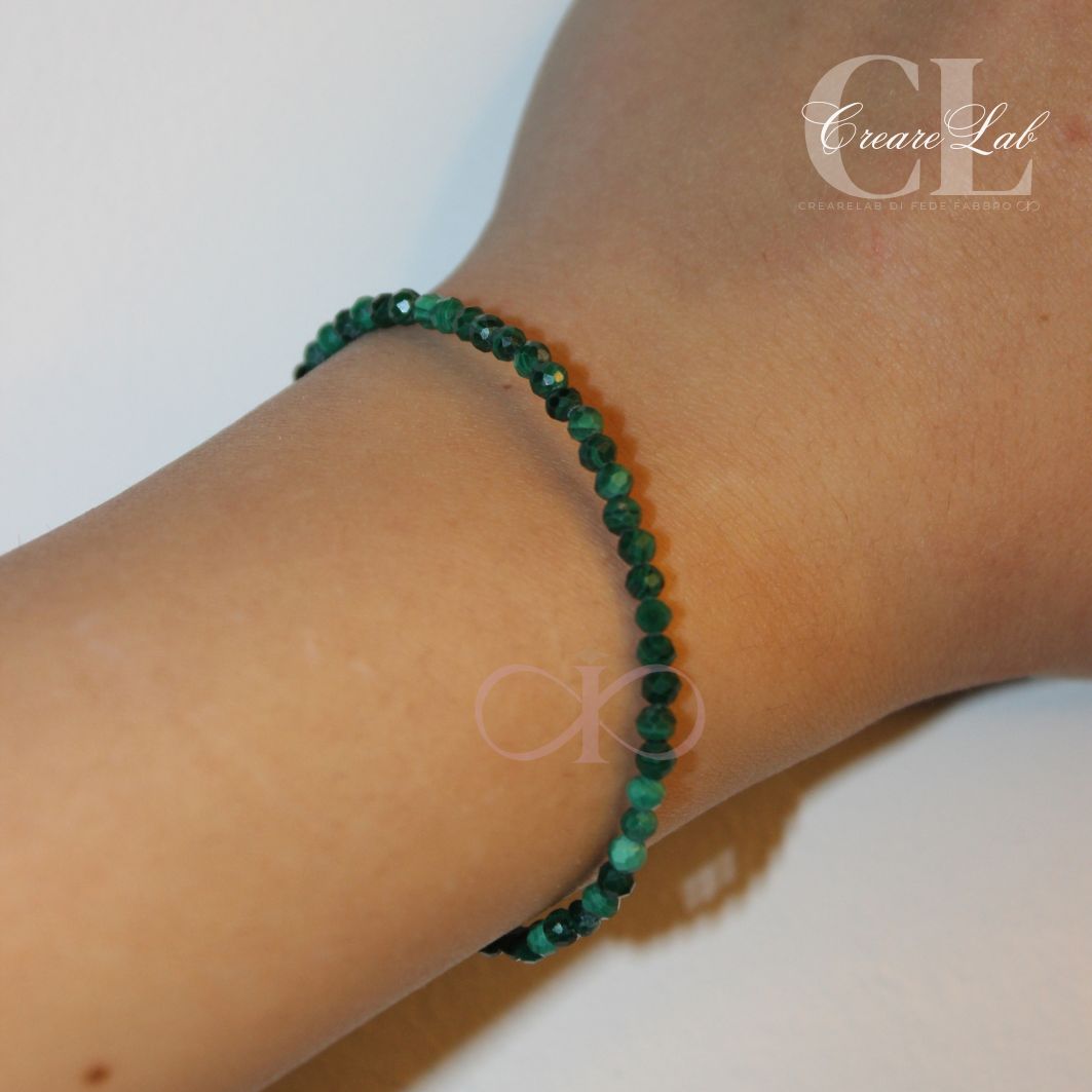 Bracciale in Malachite