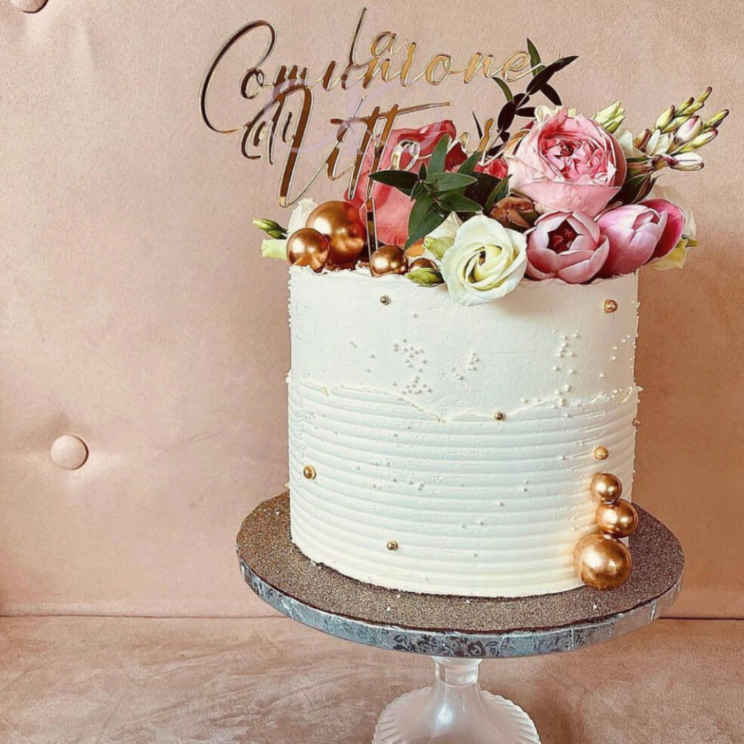 CAKE TOPPER LA MIA COMUNIONE