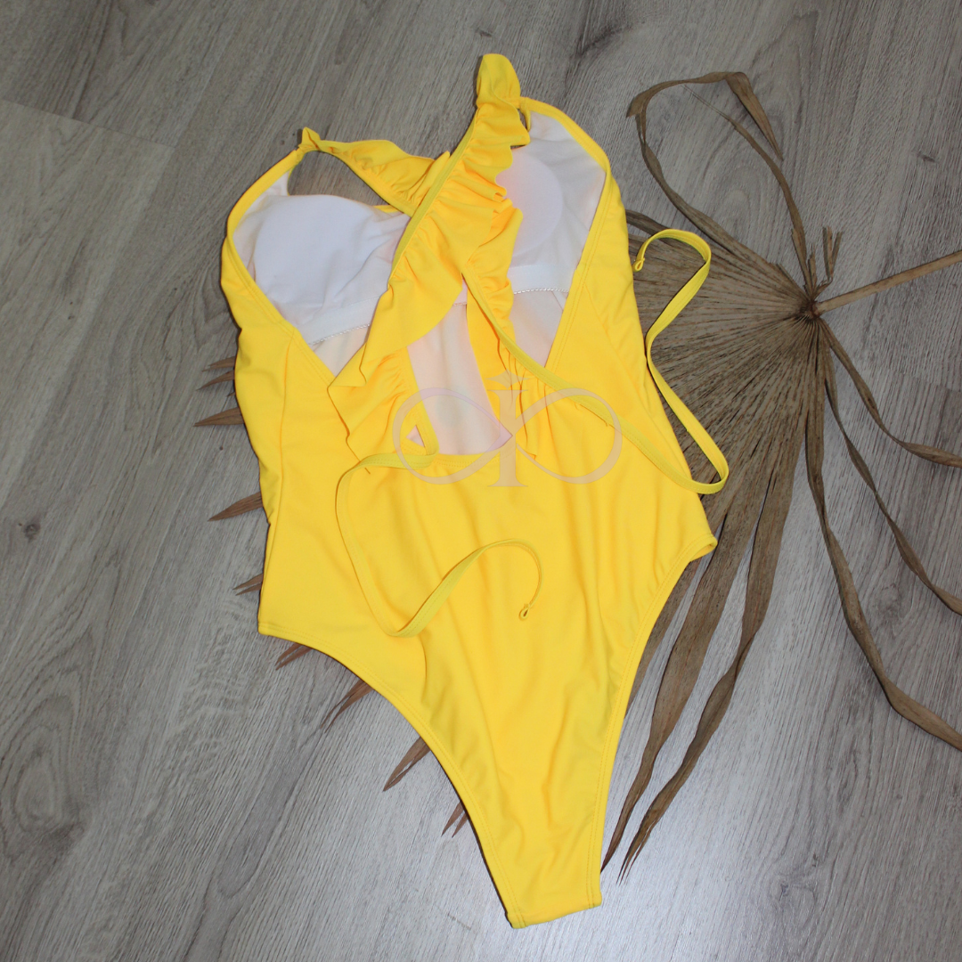 COSTUME INTERO COLOR GIALLO