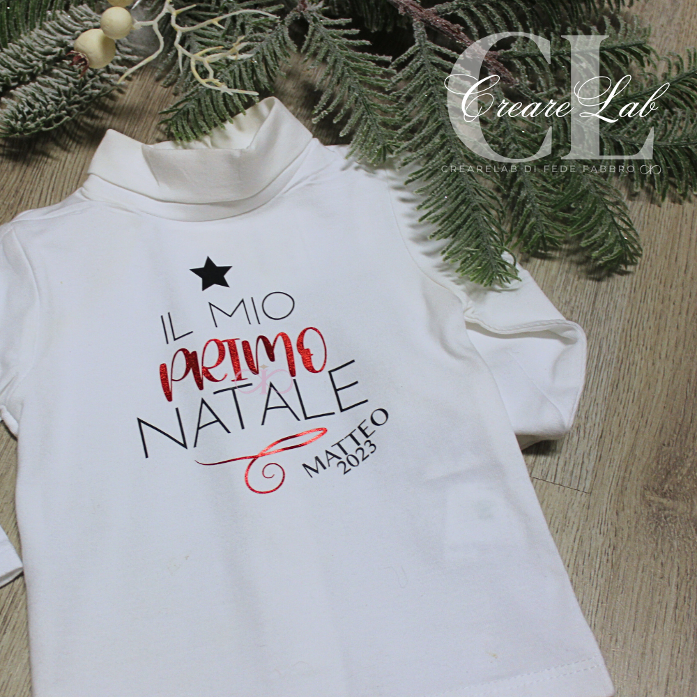 MAGLIA COLLO ALTO IL MIO PRIMO NATALE