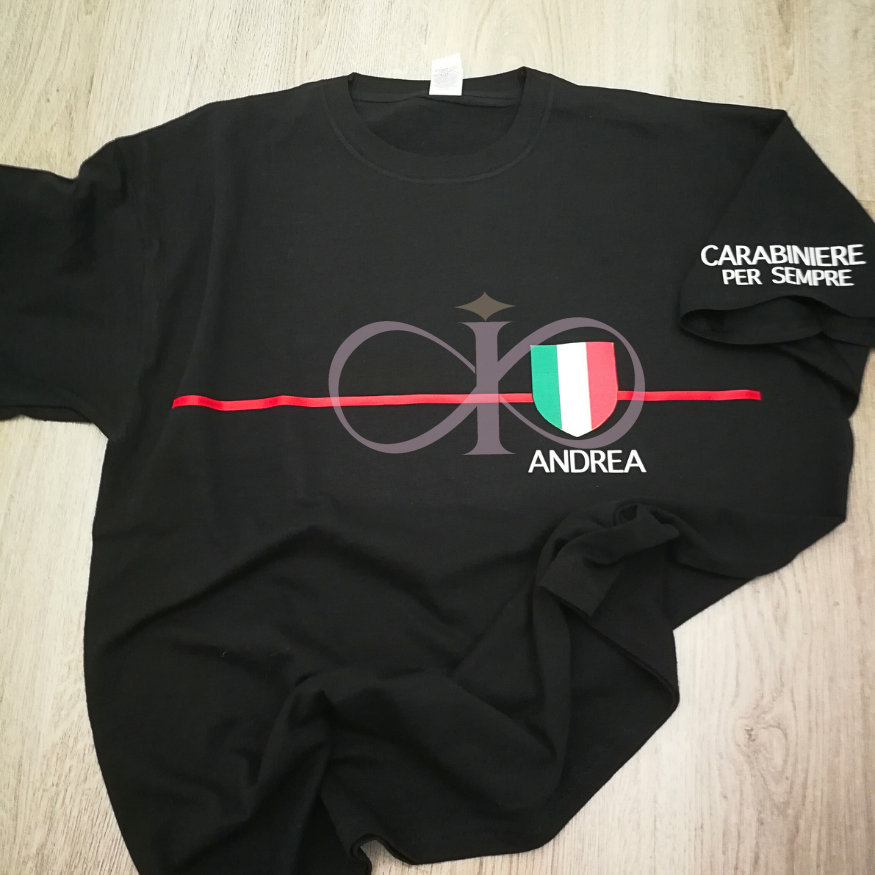 Maglia personalizzata Carabinieri CREARELAB