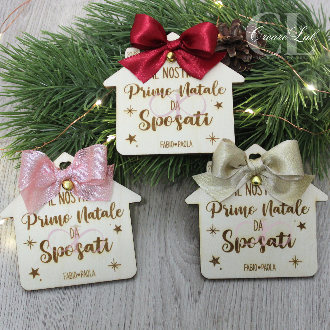Casetta Primo Natale da Sposati