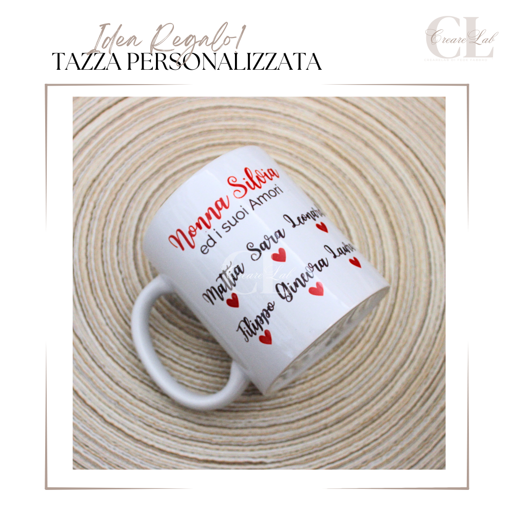 Tazza personalizzata amori dei nonni