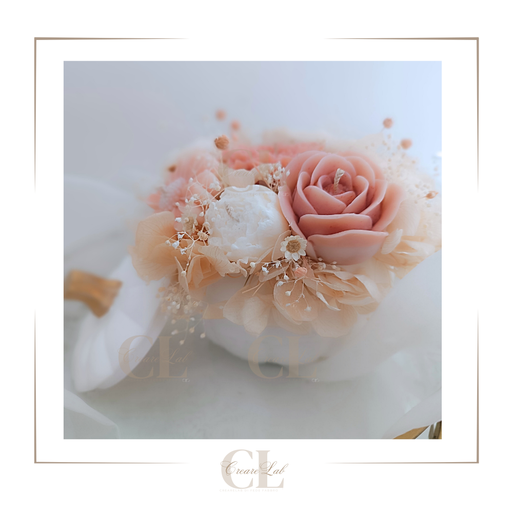 Bouquet Éterea vaso Zucca