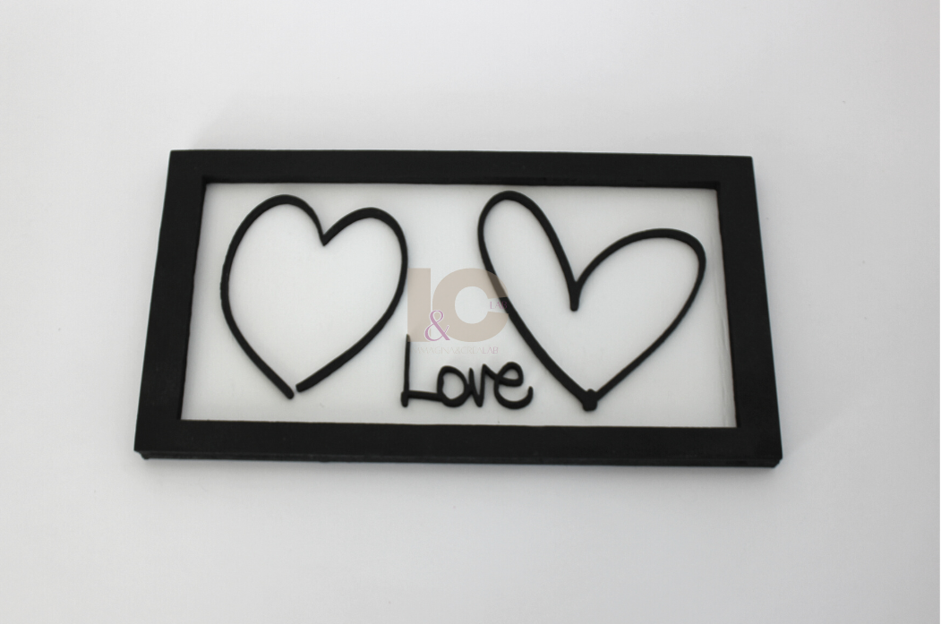 QUADRO IN LEGNO DISEGNA LE TUE IMPRONTE