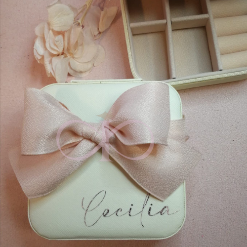 PORTAGIOIE BIANCO CON SCRITTA PERSONALIZZATA