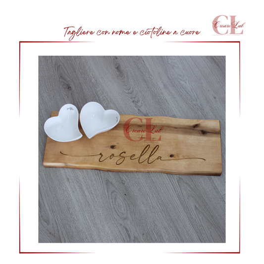 Tagliere personalizzato nome o nomi