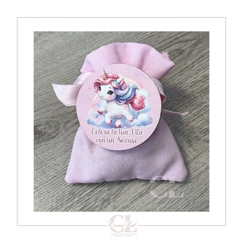 Bomboniera Magnete "Arcobaleno di Sorrisi"