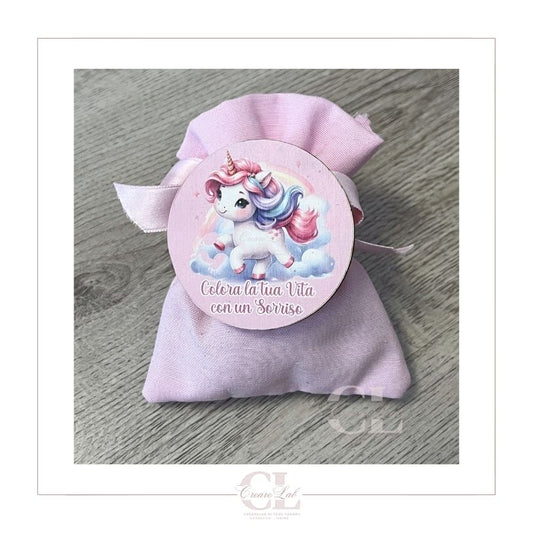 Bomboniera Magnete "Arcobaleno di Sorrisi"