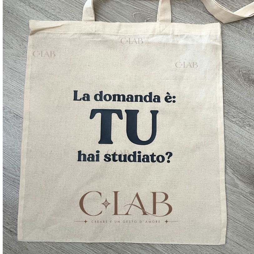 Borsa personalizzata in Tela Insegnanti