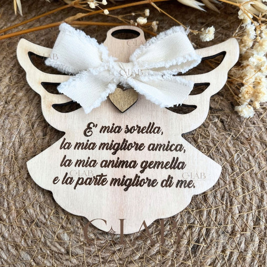 Angelo Custode  “E’ mia sorella la mia miglior amica”