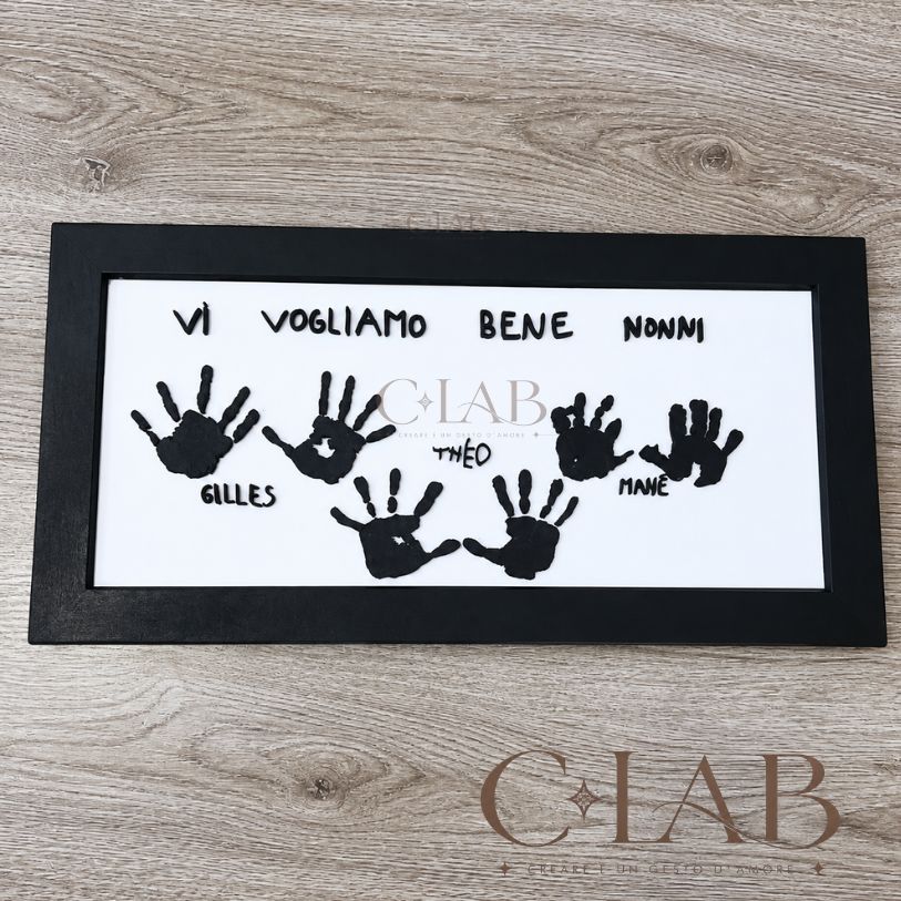 Quadro Le tue impronte