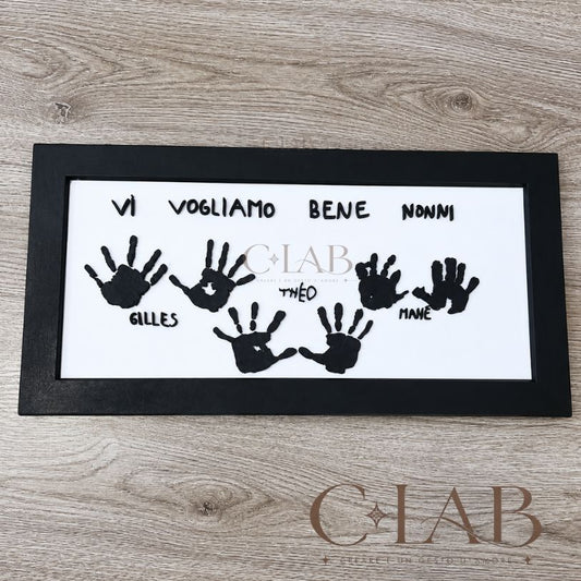 Quadro Le tue impronte