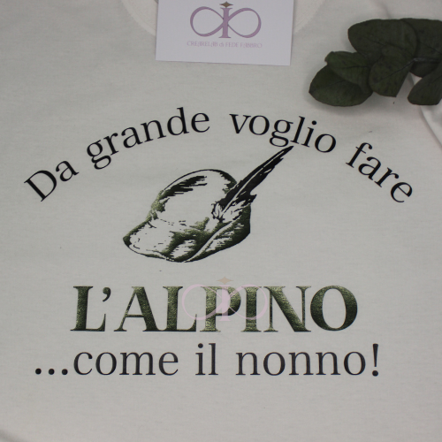 ALPINO DA GRANDE VARIE OPZIONI: NONNO, PAPA', MAMMA o GENITORI