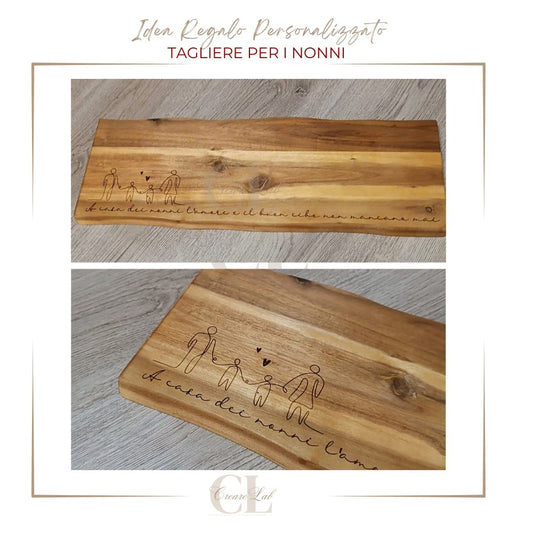 Tagliere personalizzato Nonni