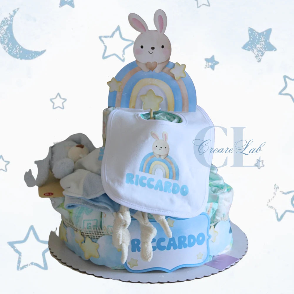 Torta di Pannolini Personalizzato