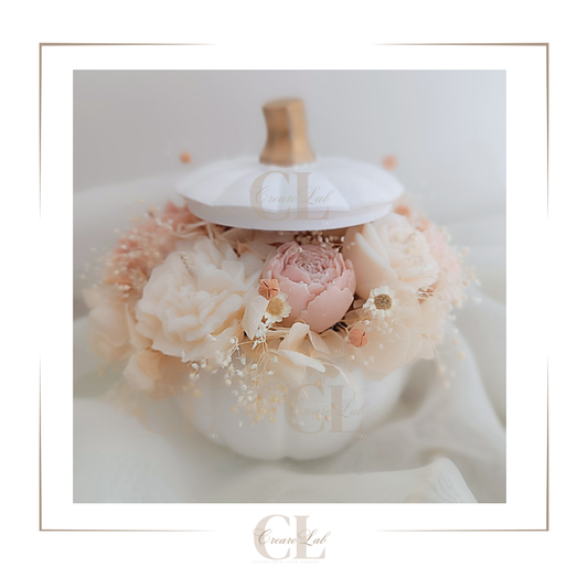 Bouquet Éterea vaso Zucca